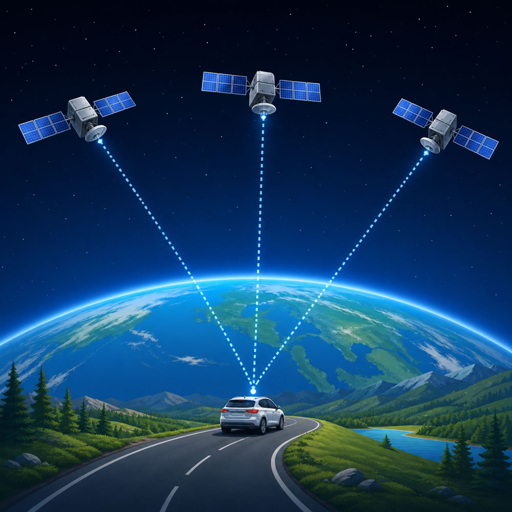 how does gps tracking work