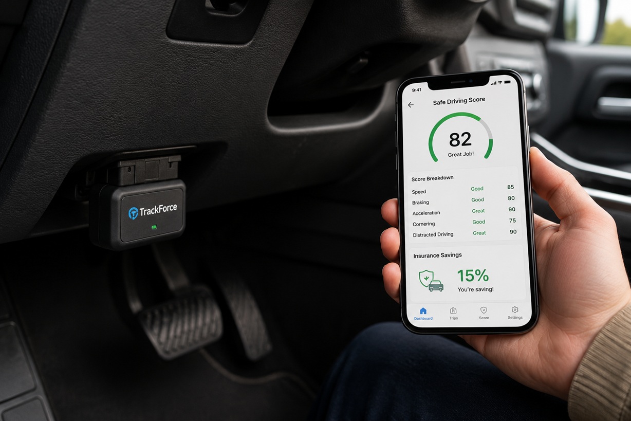 GPS tracker for insurance telematics