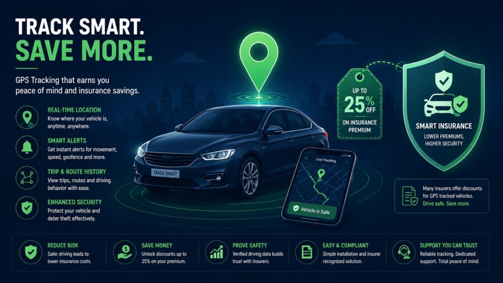 GPS tracker car insurance discount