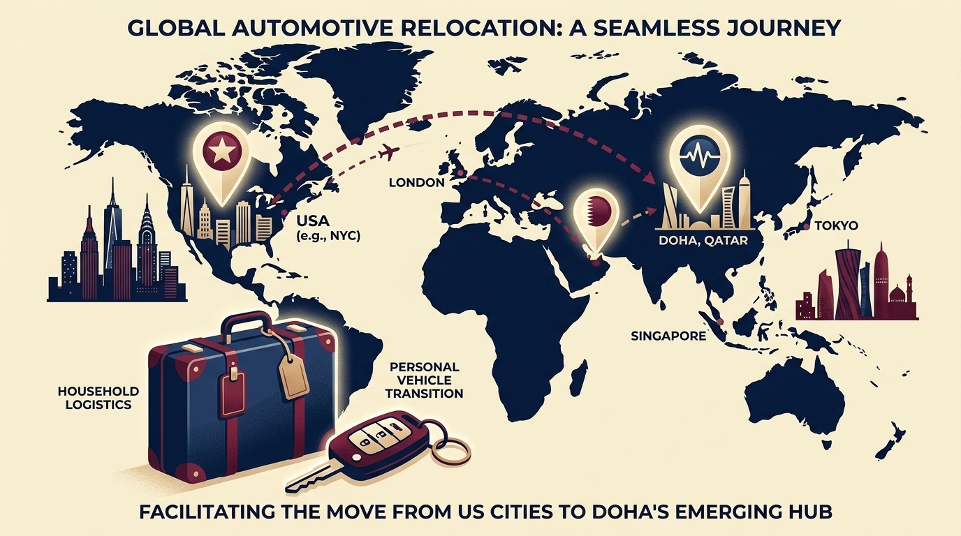 GPS tracker expats USA Qatar