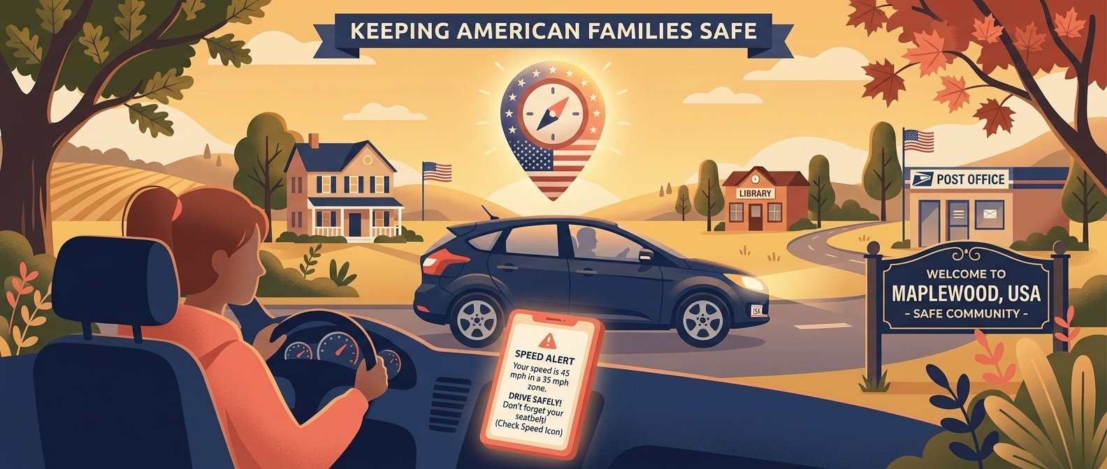 GPS tracker for teen drivers USA
