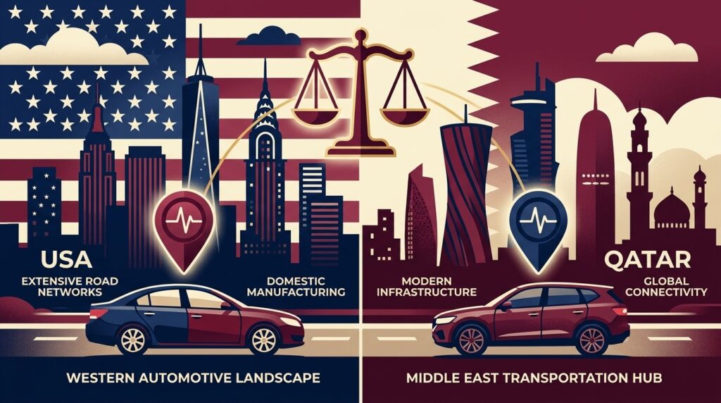 GPS tracker laws USA Qatar