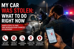 My Car Was Stolen What to Do Right Now