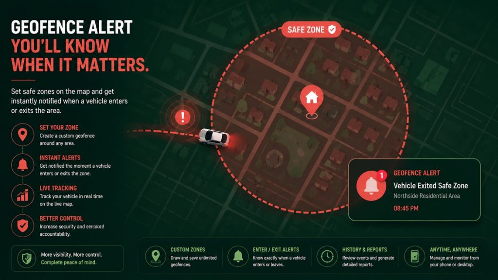 how geofencing works GPS tracker