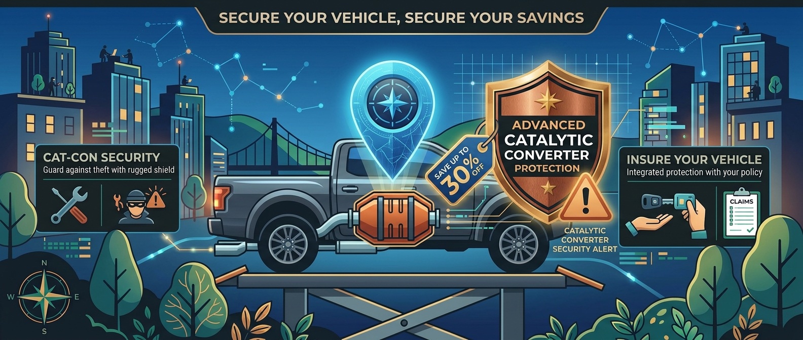 GPS tracker catalytic converter theft