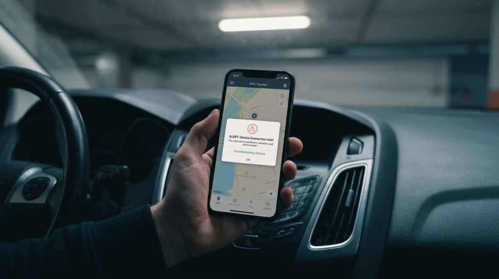 GPS tracker false alerts