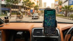 GPS tracker for Grab drivers in Malaysia