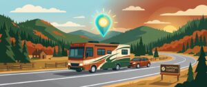 GPS tracker for RV and road trips