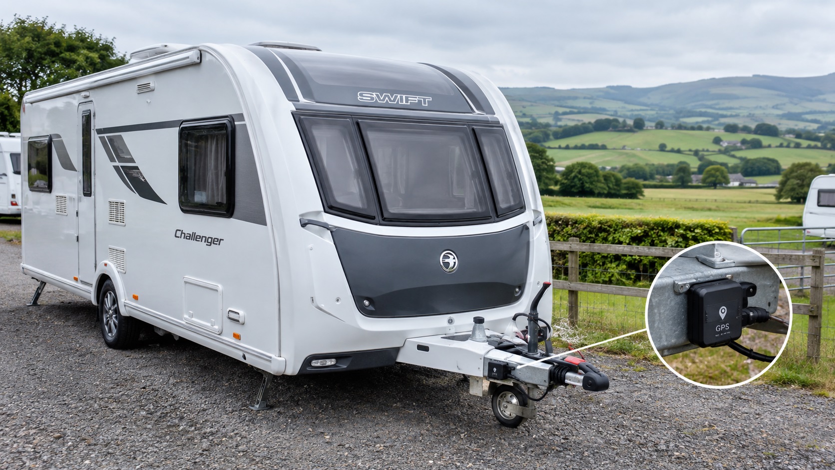 GPS tracker for caravans and motorhomes in the UK