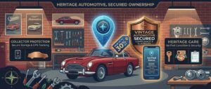 GPS tracker for classic and collector cars