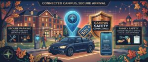 GPS tracker for college students' cars