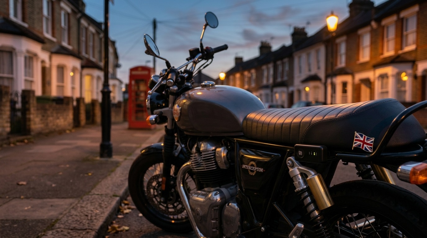 GPS tracker for motorbikes in the UK