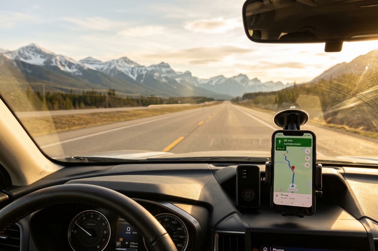 best GPS tracker for Canadian road trips