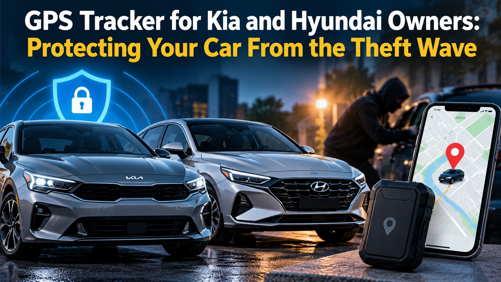 GPS tracker for Kia and Hyundai