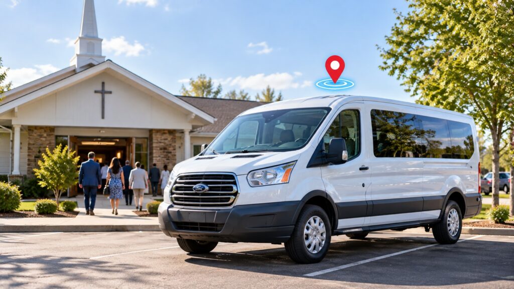 GPS tracker for church vans