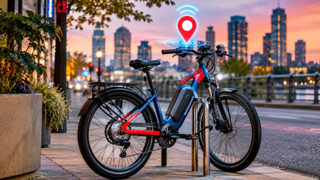 GPS tracker for e-bikes