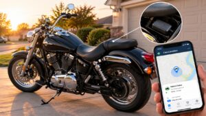 GPS tracker for motorcycles in the USA