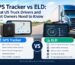 GPS tracker vs ELD